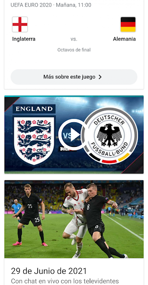 Inglaterra vs Alemania 2021 Screenshot 0
