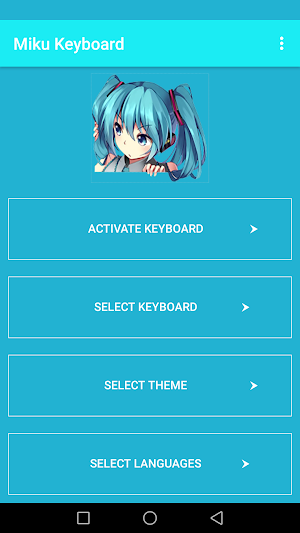 Miku Keyboard Screenshot 0