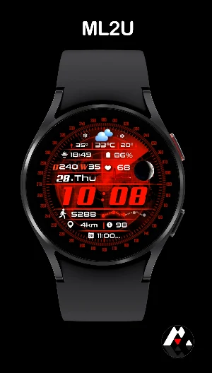ML2U 285 Watch Face Screenshot 2