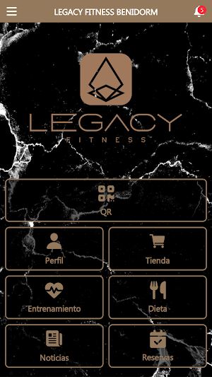 LEGACY FITNESS GYM APP Screenshot 0