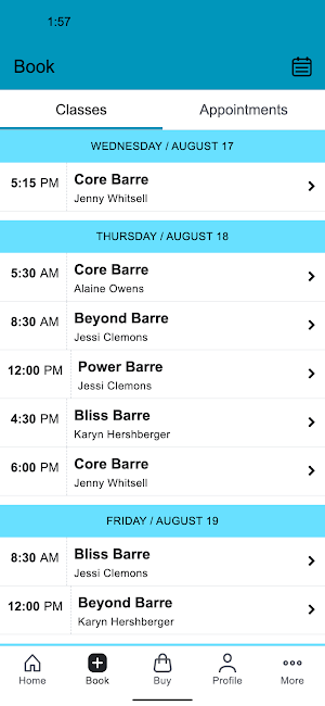 The Cornerstone Fitness Screenshot 1