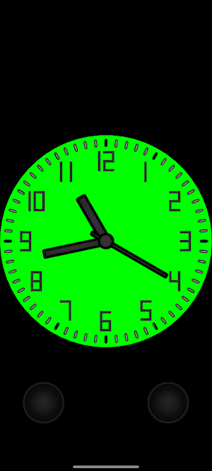 Analog clock vpv Screenshot 0