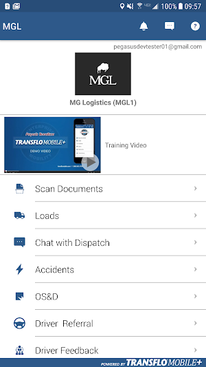 MG Logistics Screenshot 0