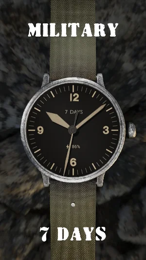 Military Watch Face 04 Screenshot 0