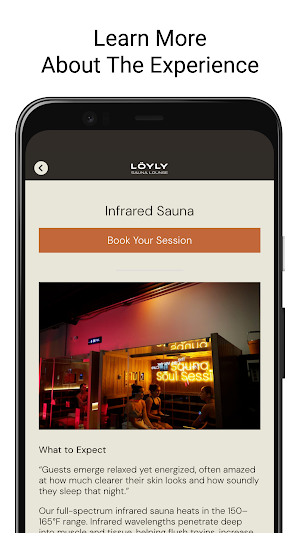 Löyly Sauna Lounge Screenshot 2