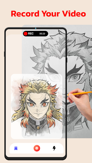 Anime AR Drawing Sketch Trace Screenshot 3