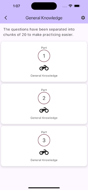 Rider Knowledge Test AU (NSW) Screenshot 2