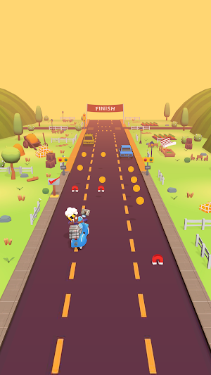Paper Girl Race: Running Games Screenshot 3