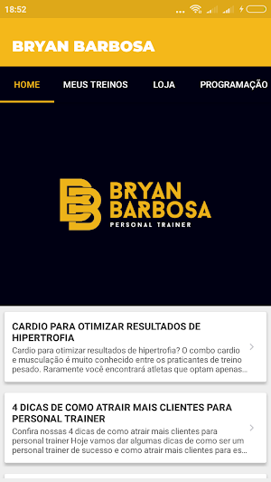Bryan Barbosa Personal Screenshot 1