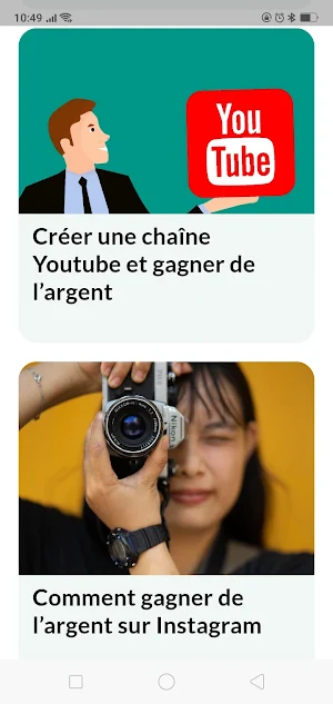 Gagner de l'argent en ligne Screenshot 1