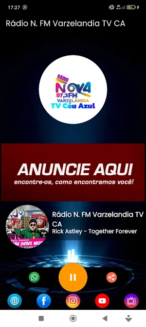 Rádio N. FM Varzelandia TV CA Screenshot 3