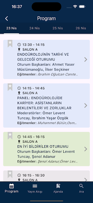 Endoüroloji Kongresi 2026 Screenshot 3