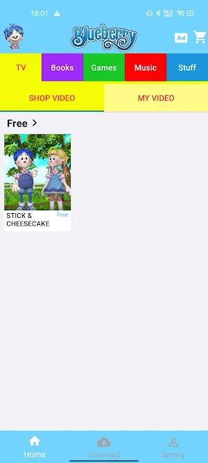 Blueberry App Screenshot 2