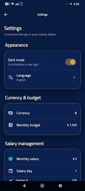 Smart Expense Manager Screenshot 2