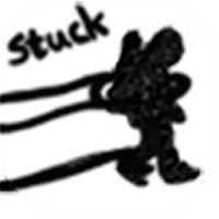 stuck