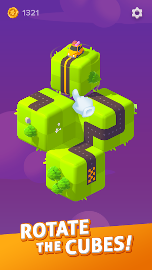 Cube Way: Logic Puzzle Game Screenshot 0