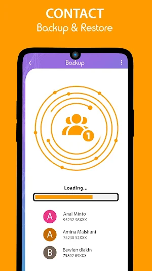 Contact Backup & Restore Screenshot 2