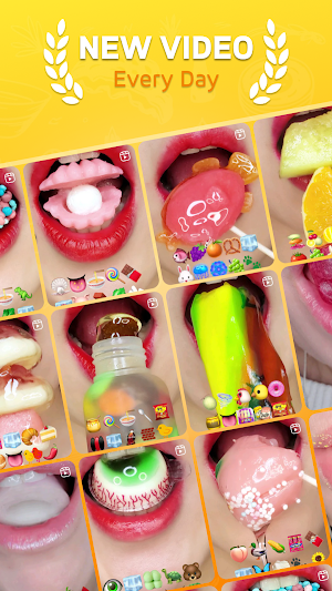 Eating ASMR Jelly Eating Sound Screenshot 3