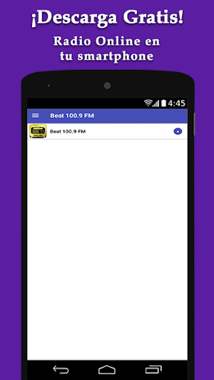 Beat 100.9 FM - Radio Online Screenshot 0