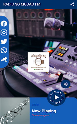 Web Rádio Só Modão Screenshot 0
