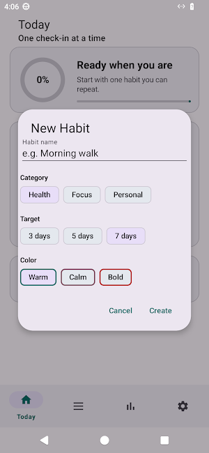 Pactly Screenshot 1