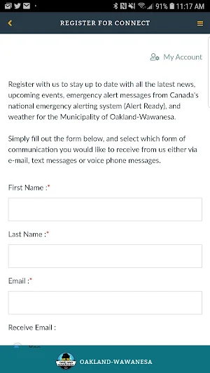 Oakland-Wawanesa Screenshot 2