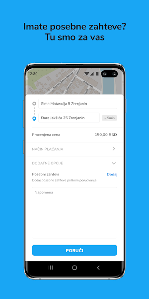 Taxi Taxi Zrenjanin Screenshot 2