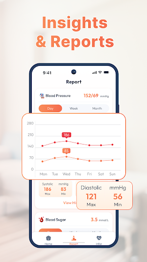 Daily BP & Sugar Tracker Screenshot 3