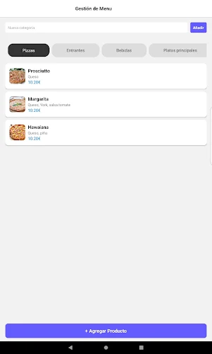 Menuly Manager Screenshot 3