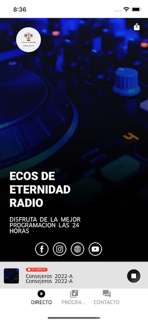 Ecos de Eternidad Radio Screenshot 1