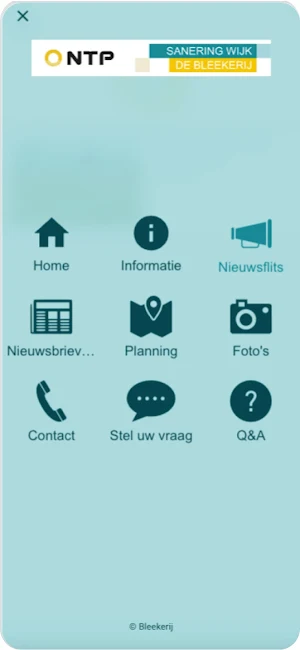 Sanering Wijk de Bleekerij Screenshot 0
