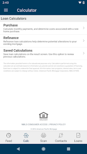 Golden Eagle Mortgage Group Screenshot 1