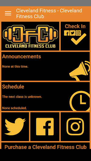 Cleveland Fitness Club Screenshot 1