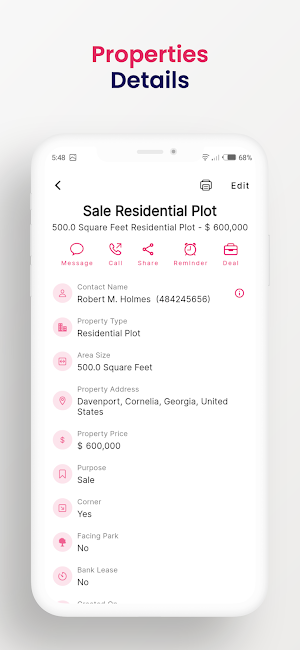 Easy Property Dealer Agent CRM Screenshot 2