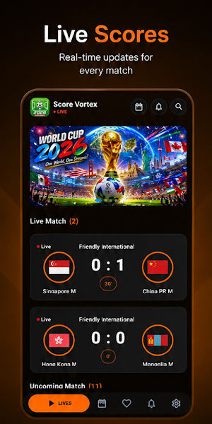 Live Score Vortex Screenshot 0