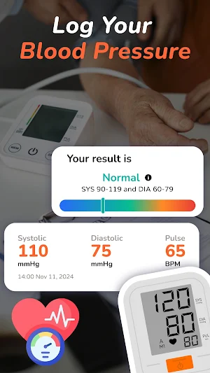 BloodPressure-HealthTracker Screenshot 1