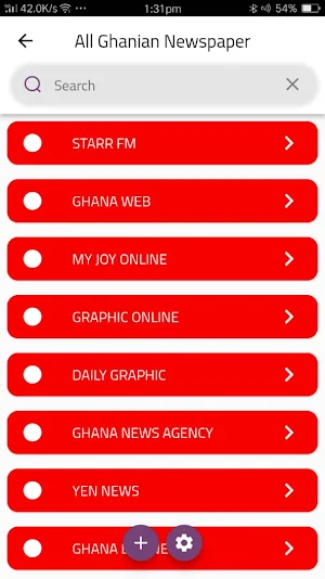 All Ghanaian Newspaper Screenshot 0