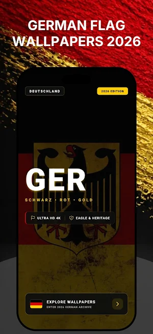 German Flag Wallpapers 2026 Screenshot 0