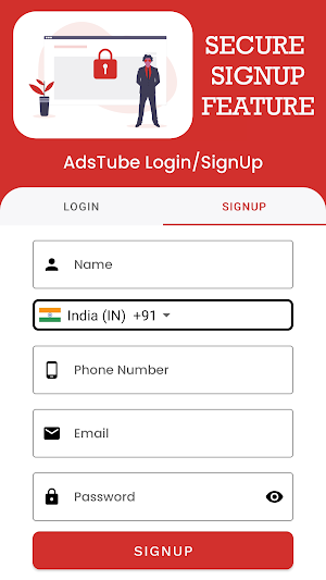 AdsTube - Earn Money Watching Ads Screenshot 2