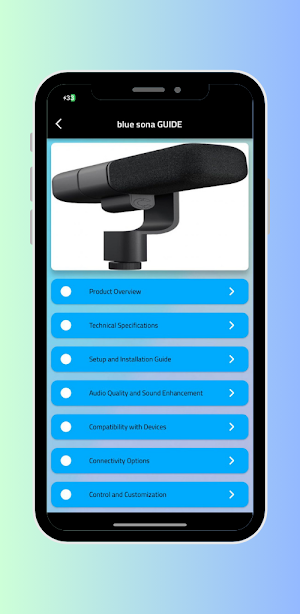 BLUE SONA MIC GUIDE Screenshot 0