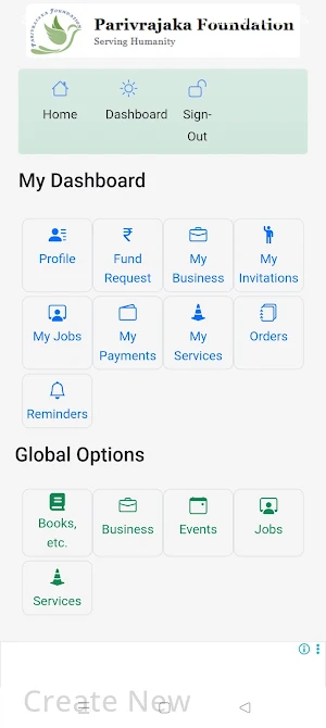 Parivrajaka Foundation Screenshot 3