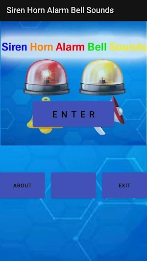 Siren Horn Alarm Bell Sounds Screenshot 0