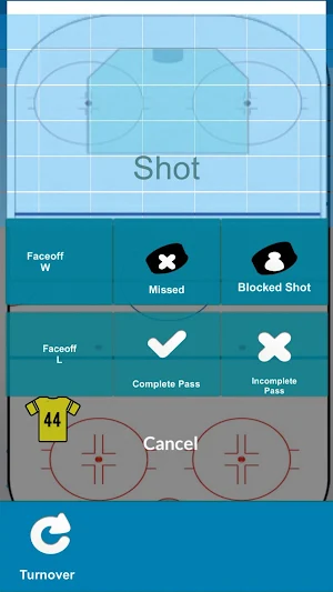 IceTrack Hockey Stats Screenshot 1