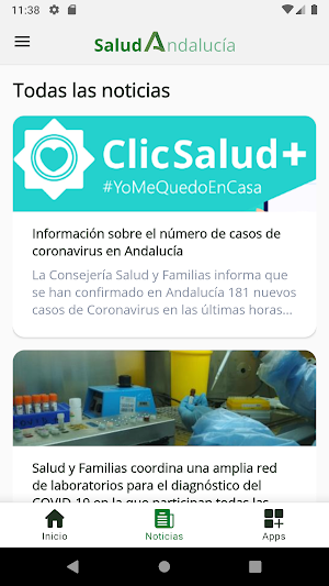 Salud Andalucía Screenshot 3