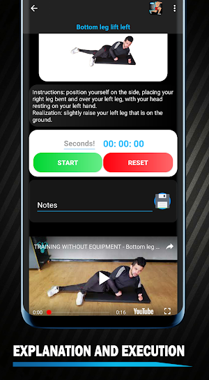 Leg Workout At Home No Equipment : Strong Legs PRO Screenshot 2