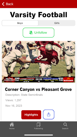 Apollo Streams Network Screenshot 1