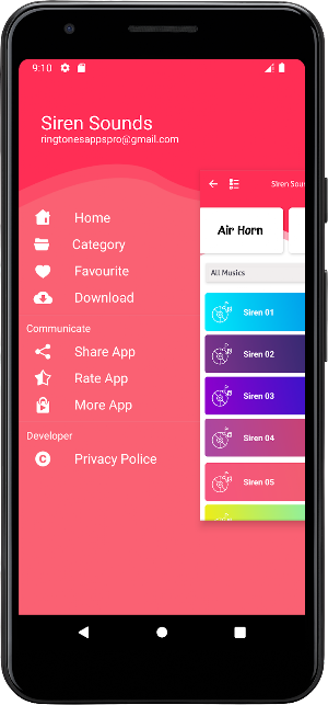 Siren Sounds Screenshot 2