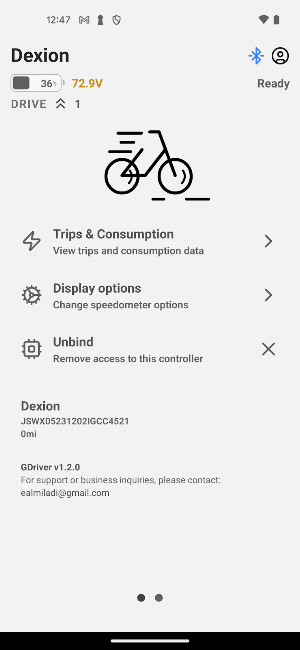 GD Fardriver Speed & Trip Info Screenshot 0