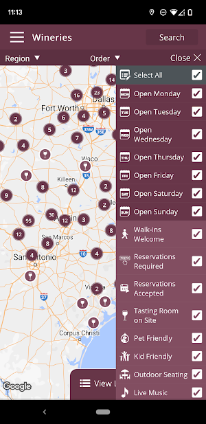 Texas Wine Lover Screenshot 3