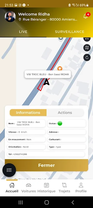 Gold GPS Screenshot 1